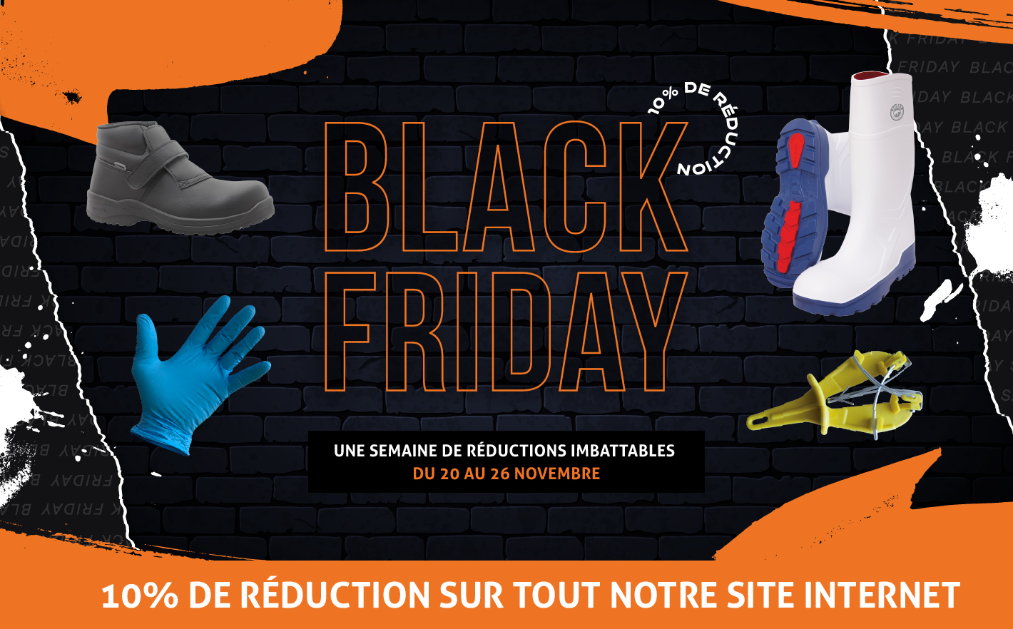 Notre Black Friday commence! 10% de réduction sur tout notre site internet