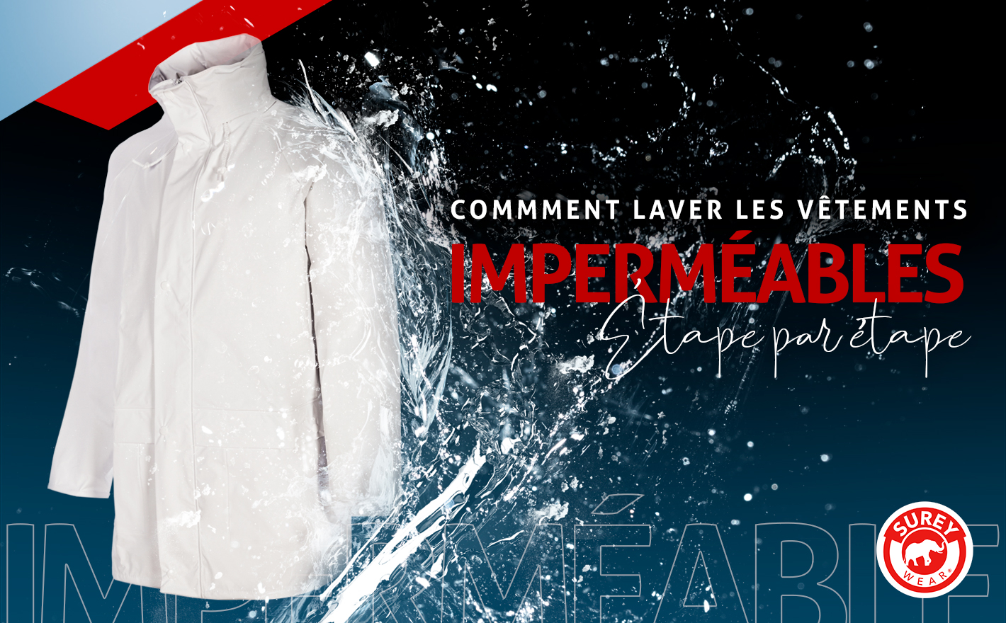 Comment laver les vêtements imperméables | Reysan