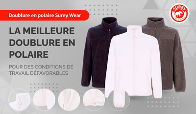 Polaire Surey Wear : Votre Allié pour le Travail par Temps Froid