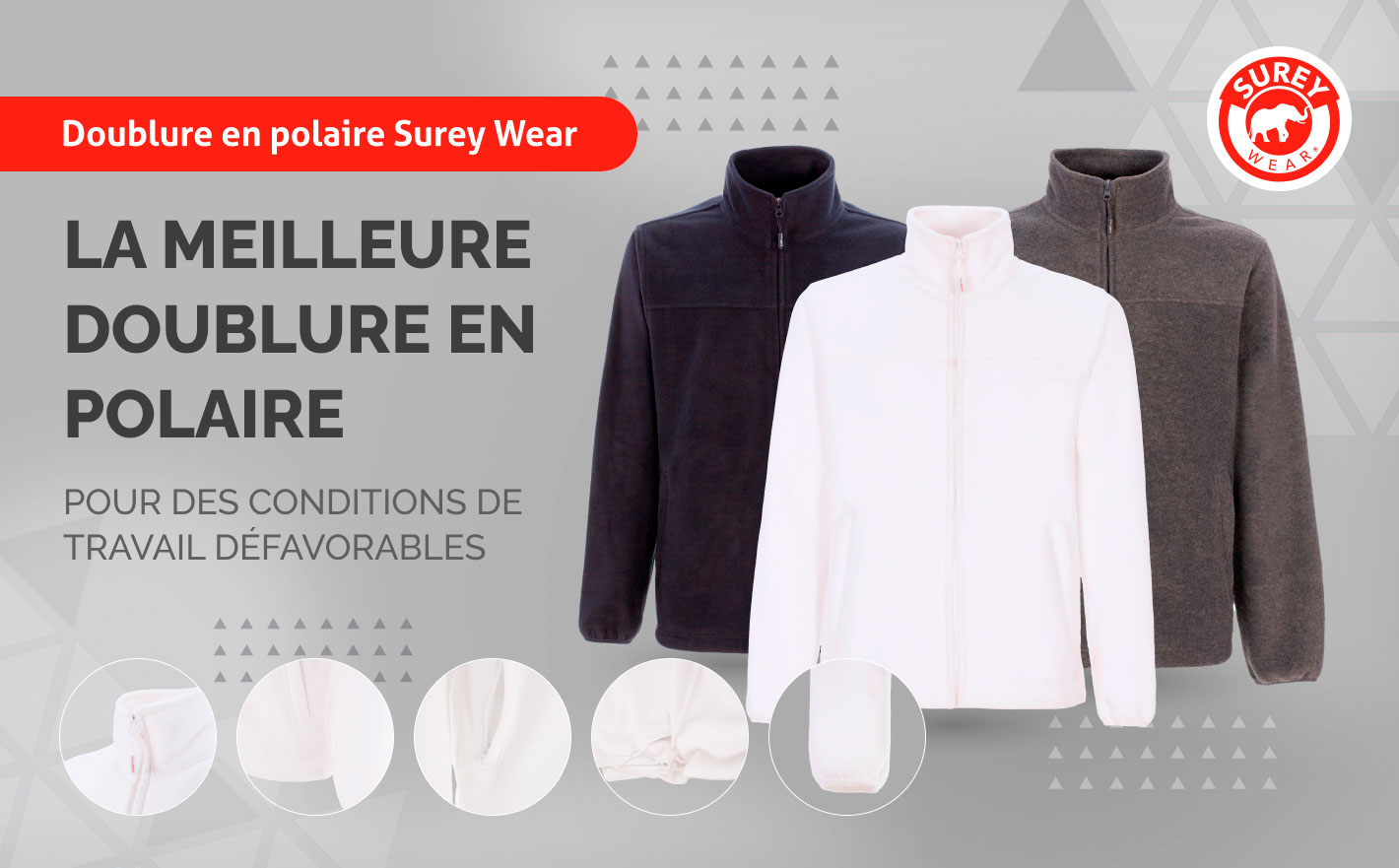 Polaire Surey Wear : Le Meilleur Polaire pour des Conditions de Travail Difficiles