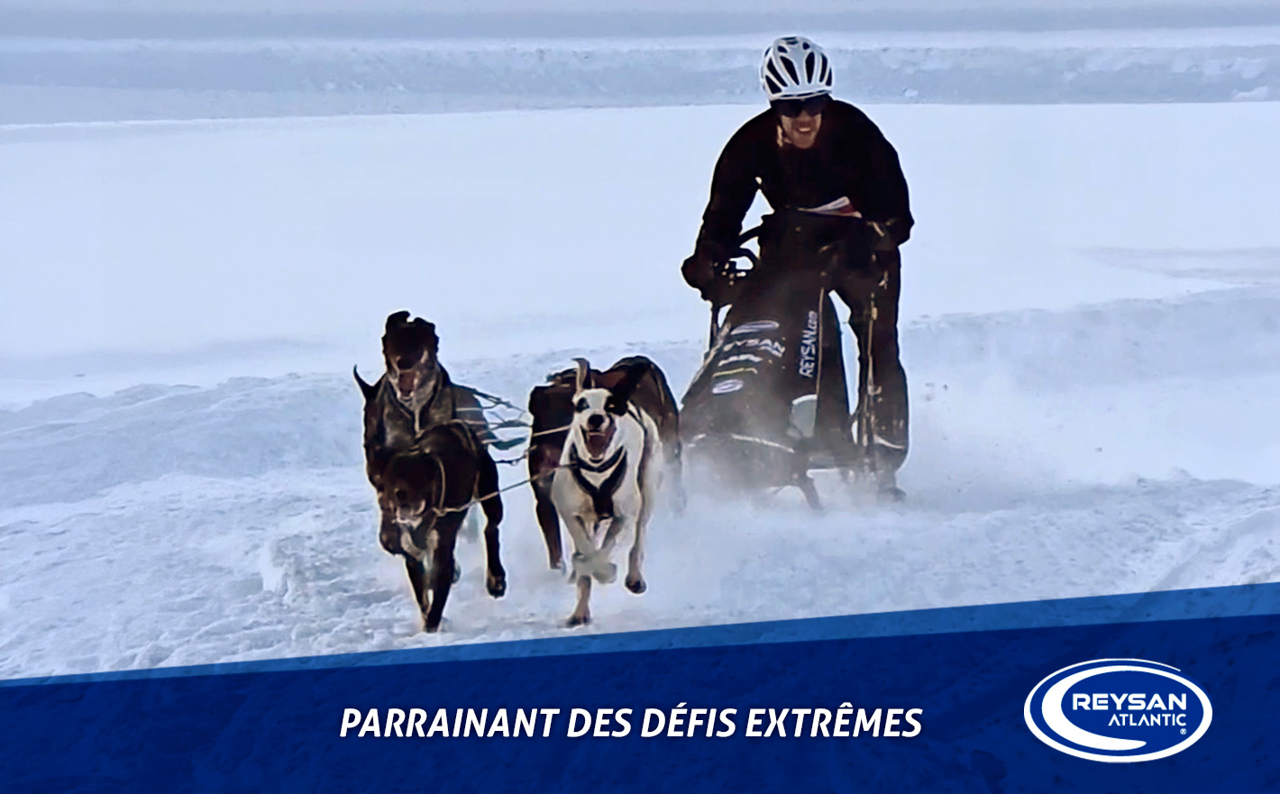 Jorge García Sanz est sacré champion d’Espagne de mushing sprint sur neige