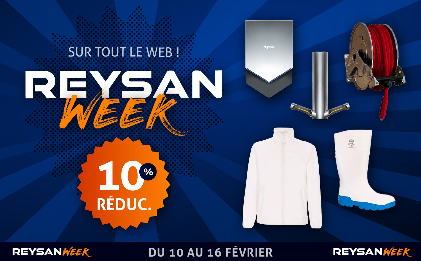 C'est la ReysanWeek! 10 % de réduction sur tout notre site