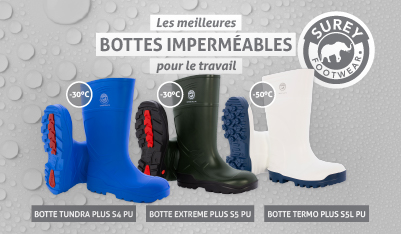 Quelles sont les meilleures bottes de travail imperméables?