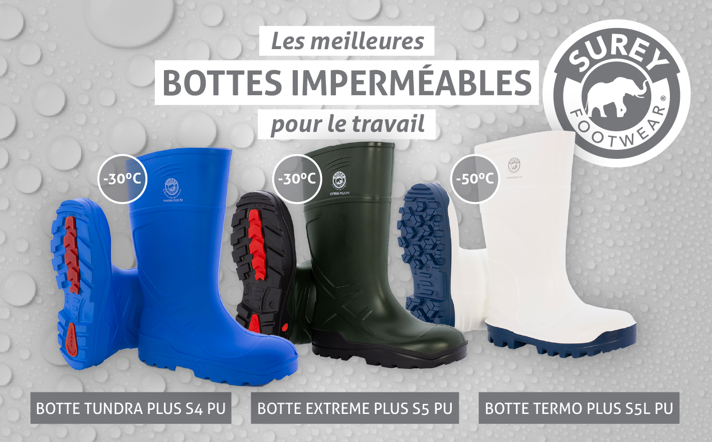 Quelles sont les meilleures bottes de travail imperméables?
