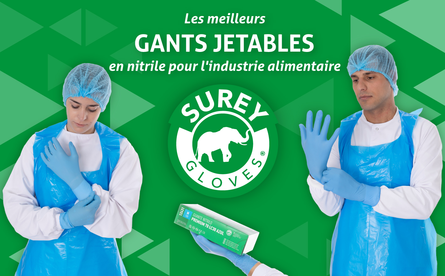 Gants jetables en nitrile, vinyle ou latex – Quelle est la meilleure option pour l'industrie alimentaire ?