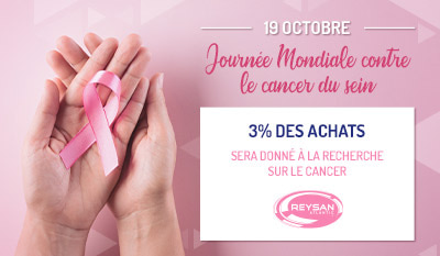Journée mondiale contre le cancer du sein : 19 octobre