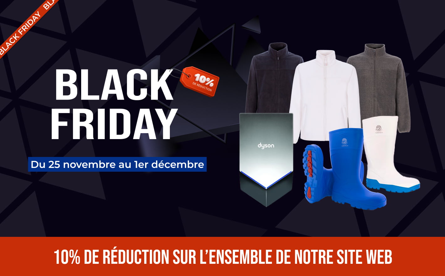 Le Black Friday le plus sûr est de retour ! 10% de RÉDUCTION sur tout notre site