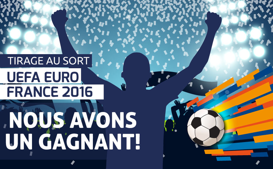 Nous avons un gagnant du tirage au sort!