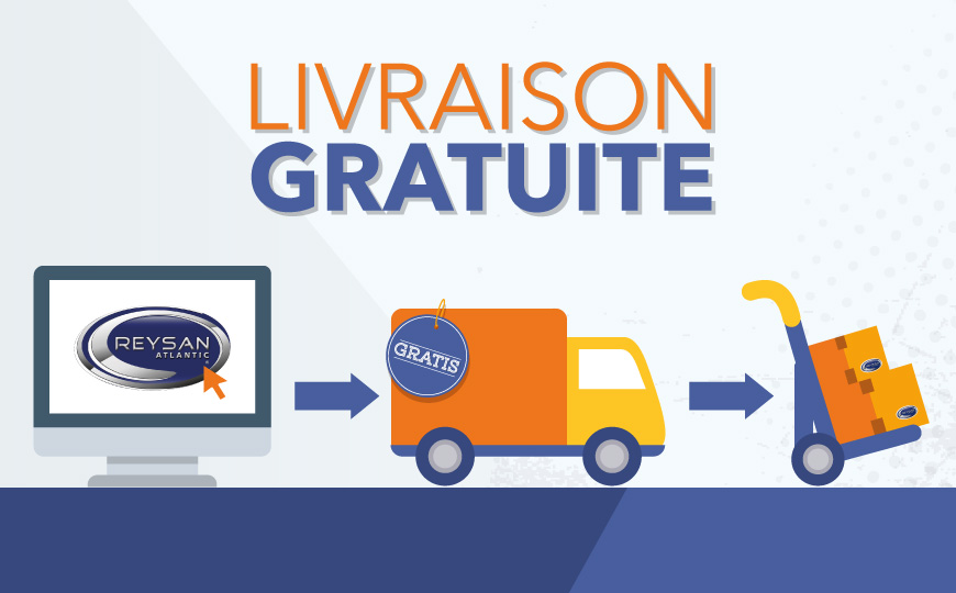Livraison gratuite sur les achats en ligne