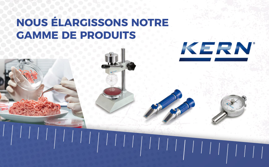 Nous étendons notre gamme de produits KERN