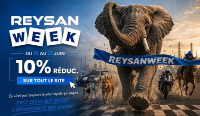 La ReysanWeek dÉté arrive : 10 % de réduction sur tout le site