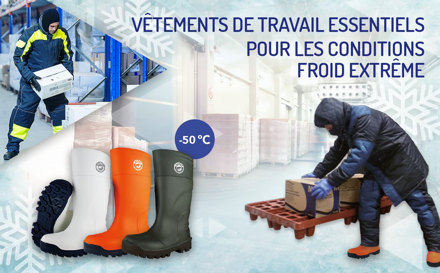 Vêtements de travail anti-froid