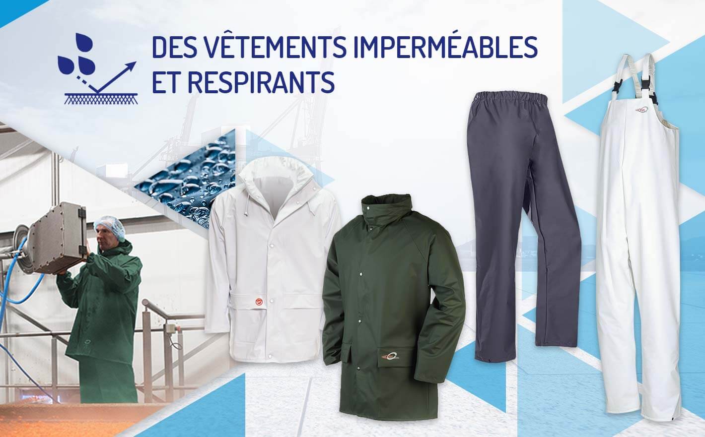 Vêtements imperméables