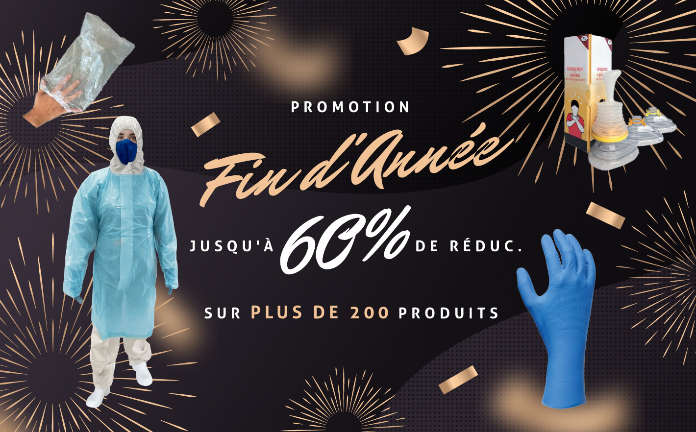 Promotion de fin d'année ! Jusqu'à 60% de réduction sur plus de 200 produits.