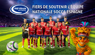 Fiers de soutenir l’Équipe Nationale Socca Espagne