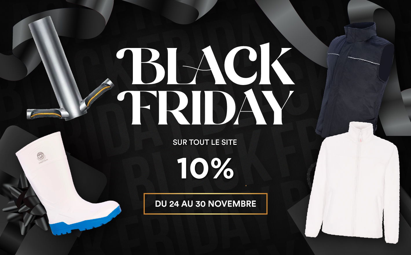 Le Black Friday de Reysan est de retour ! De grandes réductions sur la protection, les vêtements professionnels et les équipements pour l’industrie.