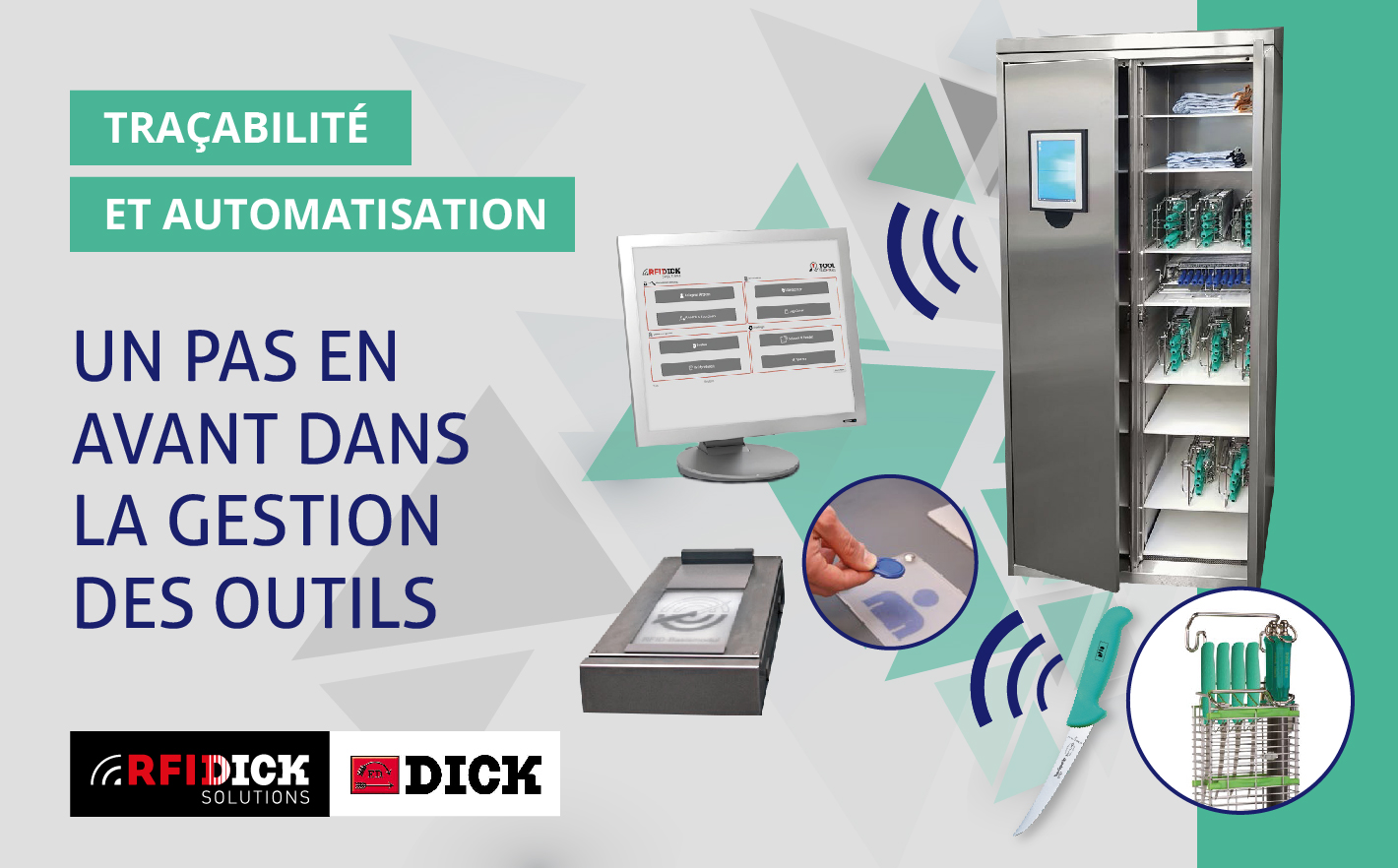 Le système de contrôle des outils qui garantit une traçabilité précise et automatisée