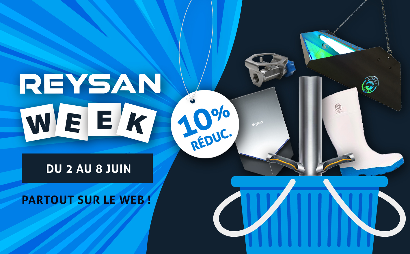 ReysanWeek est de retour! 10 % de réduction sur tout notre site
