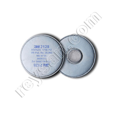 3M FILTRE 2128 P2 CHARBON ACTI