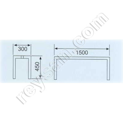 BANC VESTIAIRE 300X450