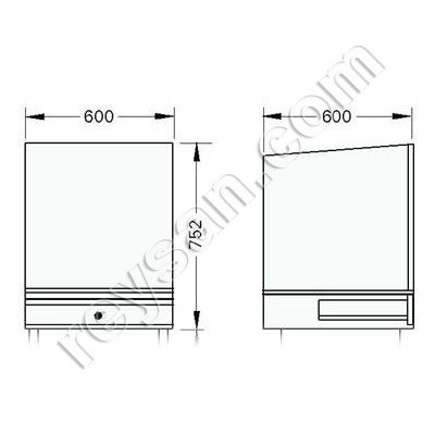 ARMOIRE ORDENATEUR INOX