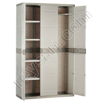 ARMOIRE RESINE 3 PORTES