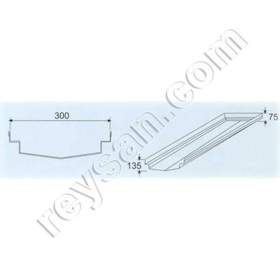 CANAL LARGEUR 200MM 134-1 MTS