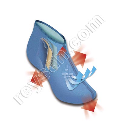 CHAUSSON VALBOOT TISSUS