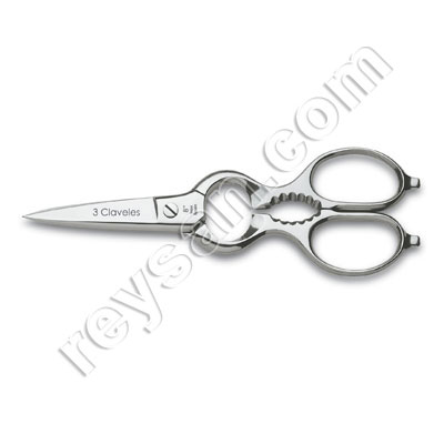 CISEAUX INOX 400 3 CLAVELES