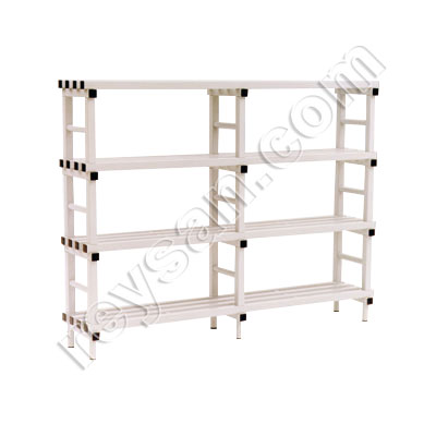 ETAGERE PVC 4 NIVEAUX ALTITUD