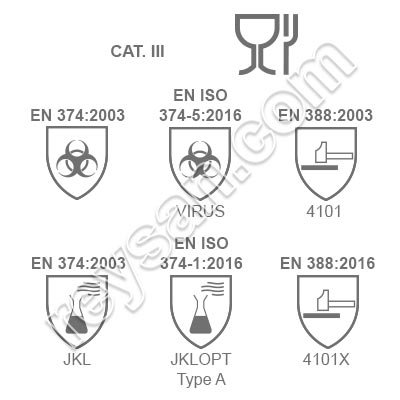 GANT ANSELL ALPHATEC SOLVEX 37675