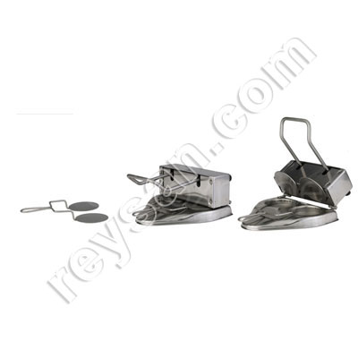 MACHINE A HAMBURGER INOX