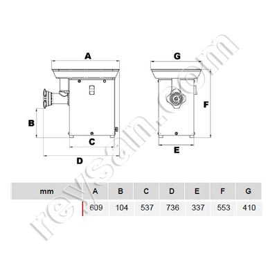 HACHOIR A VIANDE PC98