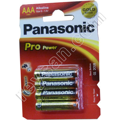 PILE PANASONIC LR03/4BP AAA