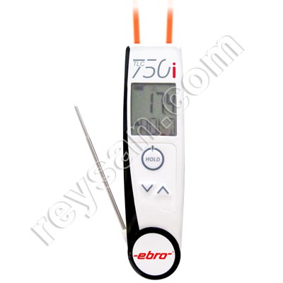 THERMOMETRE DOUBLE EBRO TLC 750I