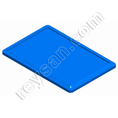 COUVERCLE BAC BLEU EURO MD6400