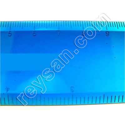 RÈGLE BLEUE 30 CM MÉTAL DÉTECTABLE AUX RAYONS X