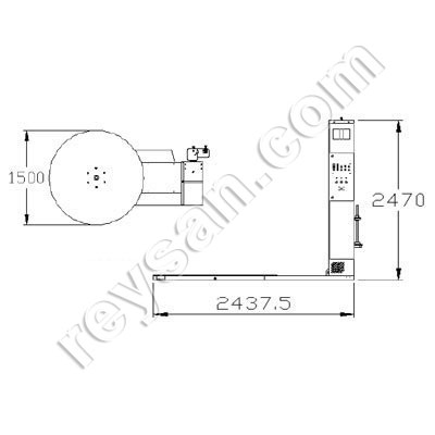 FARDELEUSE SEMI-AUTOMAT 