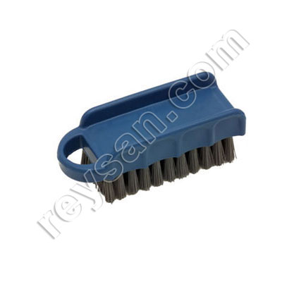 BROSSE À ONGLES MÉTALLIQUE DÉTECTABLE AUX RAYONS X 