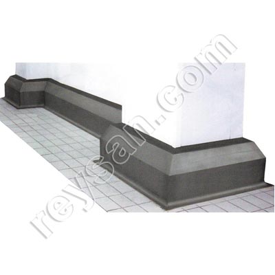 PROTECTION MURS INOX BRILLANT