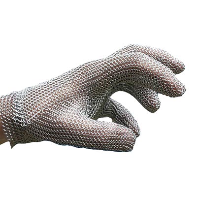 ThreeH Gants de coupe de sécurité des gants 304L de maille d'acier pour la  cuisine,Écaillage d'huîtres,Viande coupe et Sculpture sur bois GL08 L(1  pièce) : : Bricolage