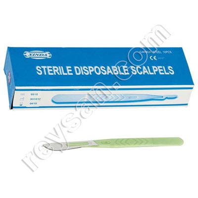 SCALPEL STERILE JETABLE 10u 