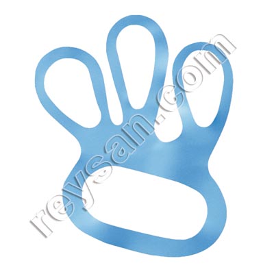 SUPPORT DE GANT EN MAILLE GLOVEFITTER DÉTECTABLE