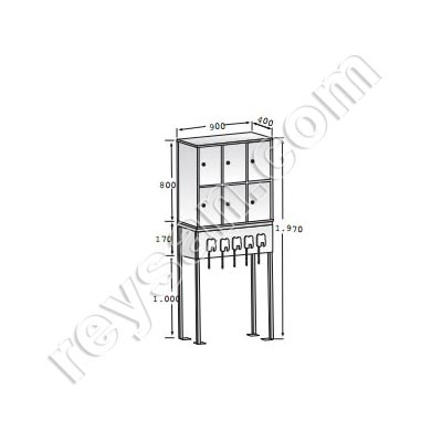 CONSIGNE ATTACHE SUPERMARCHÉS