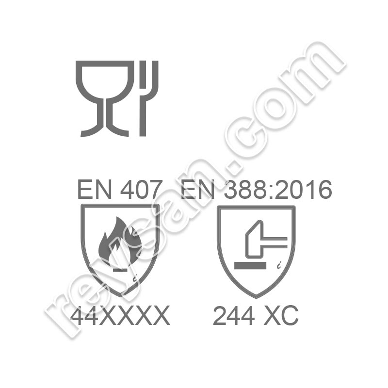FOURS À GANTS CUTGUARD CHALEUR 500 ºC