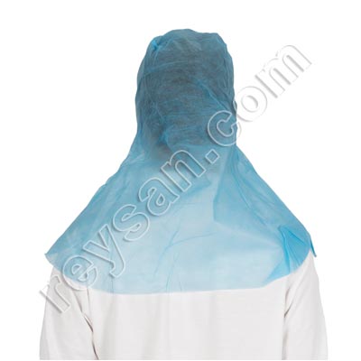 CAGOULE EN POLYPROPYLÈNE AVEC ÉPAULETTES