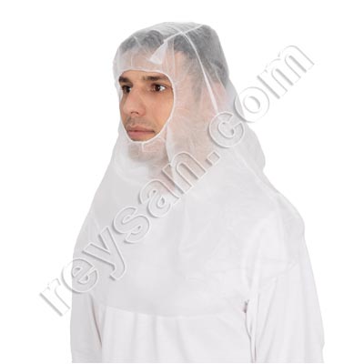 CAGOULE EN POLYPROPYLÈNE AVEC ÉPAULETTES