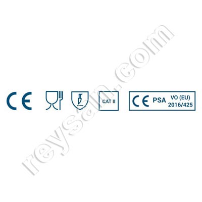 TABLIER ANNEAUX EN MAILLE STAHLNETZ