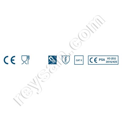 TABLIER À ANNEAUX EN MAILLE STAHLNETZ DÉTECTABLE