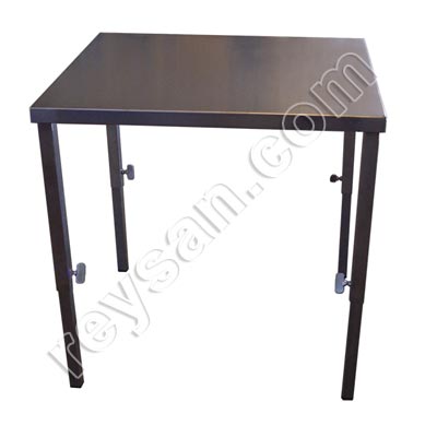 TABLE EN ACIER INOXYDABLE RÉGLABLE EN HAUTEUR